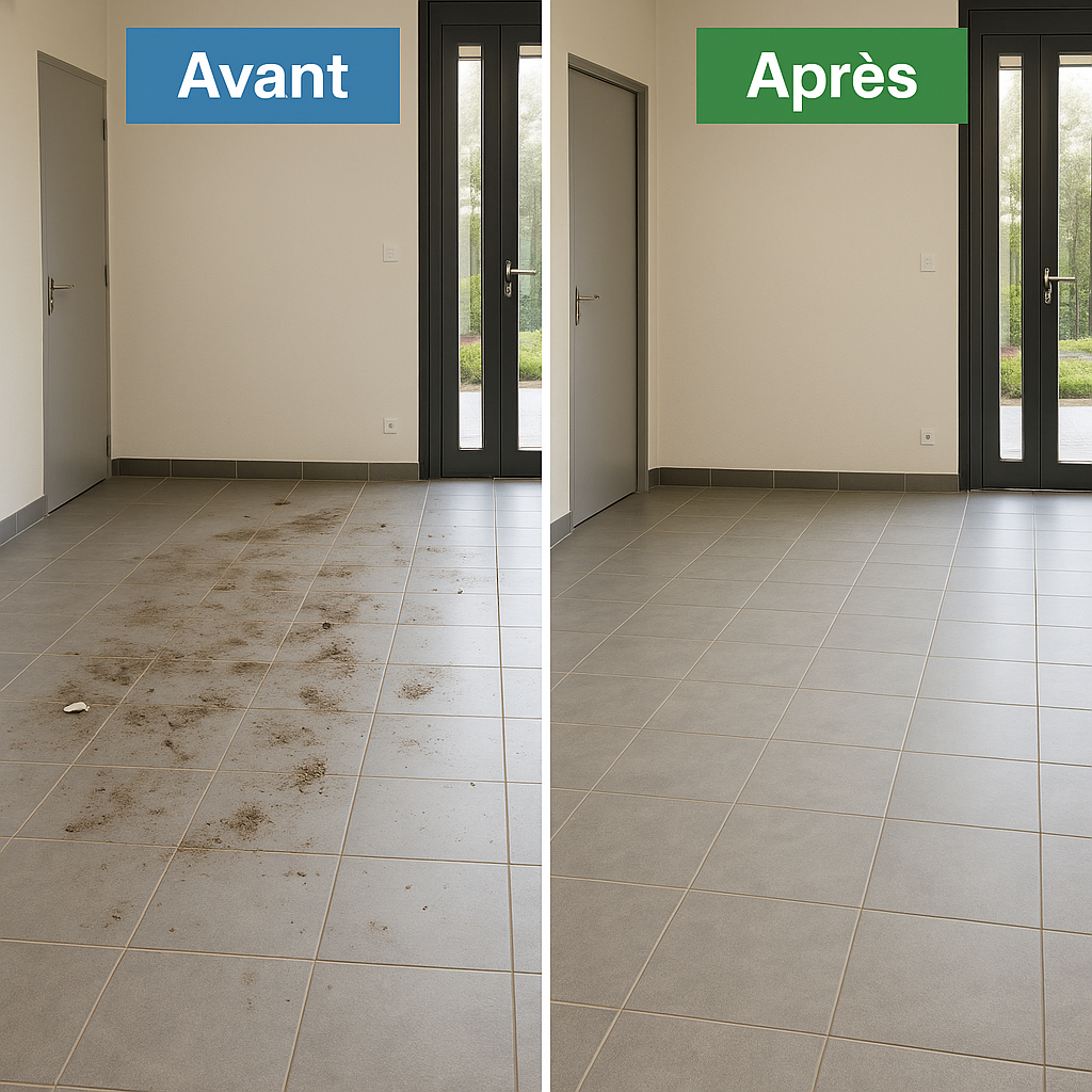 Avant nettoyage